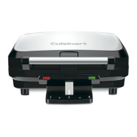 Preview: 4-Slice Belgian Waffle Maker WAF-100