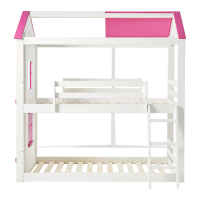 Preview: TWIN TWIN SWEETHEART BUNK BED 1570TT