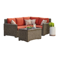Preview: LAGUNA POINT DEEP SEATING KD SECTIONAL SET 5 W/ CUSHION-CHAIRS