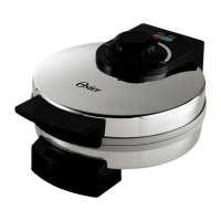 Preview: DuraCeramic Chrome Belgian Waffle Maker