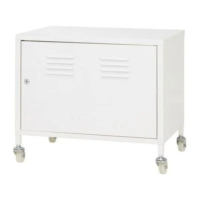Preview: PS CABINET W/CASTERS 23 5/8X19 5/8"