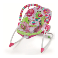 Preview: Bright Starts Raspberry Garden Infant to Toddler Rocker 10125-ES