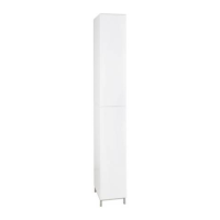 Preview: Gloss Tall Boy White 393/2780