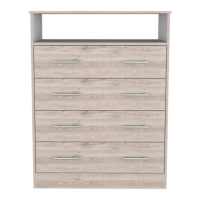 Preview: PERU FOUR DRAWER DRESSER