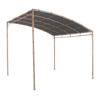 Preview: ORIENTAL LEAN TO WALL GAZEBO