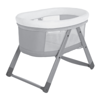 Preview: ingenuity Wood Foldaway Rocking Bassinet Wallace 11913