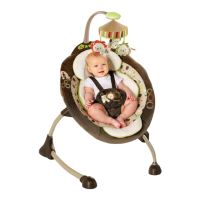 Preview: InGenuity Cozy Coo Sway Seat Coco Cafe  60073-NA