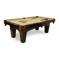 Preview: WRIGHTWOOD 96IN BILLIARD TABLE WITH TABLE TENNIS TOP
