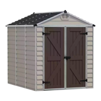 Preview: SkyLight Shed 6x8 Tan / Deco