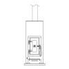 Wood stove Logo