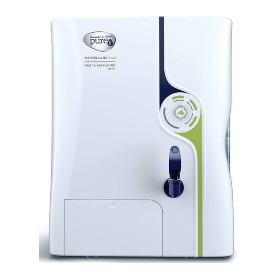 Pureit Man Pureit Marvella RO+UV - User Manual