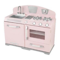 Preview: KidKraft Pink Retro Kitchen
