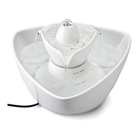 Preview: Ceramic Lotus Pet Fountain