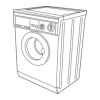 Washer;Dryer Logo