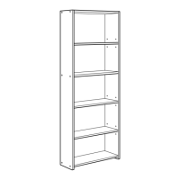 Preview: IKEA FLARKE BOOKCASE 23X67"
