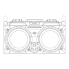 Portable Stereo System Logo