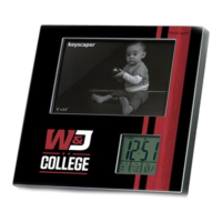 Preview: Desktop Picture Frame with Clock