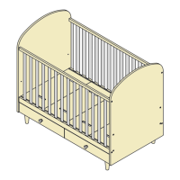 Preview: Mocka Hobart Storage Cot