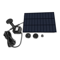 Preview: Solar floating fountain with pump