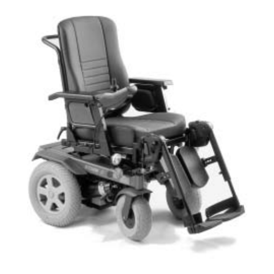 Invacare STORM - Service Manual