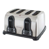 Preview: Kitchen Living 4 Slice Toaster