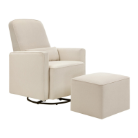 Preview: DaVinci Olive Glider and Ottoman