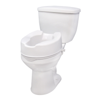Preview: Drive Raised Toilet Seat