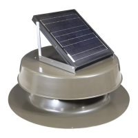 Preview: Natural Light Solar Attic Fan