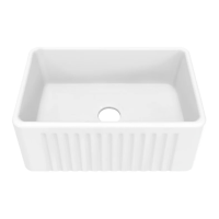 Preview: Delice Ceramic Farmhouse Kitchen Sink