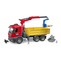Preview: MB Arocs Construction truck with crane