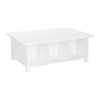 Preview: Kids 6 Cubby Storage Activity Table