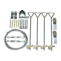 Preview: Palram Anchoring Kit