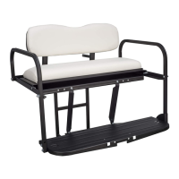 Preview: Yamaha Drive Rear Flip Seat Kit