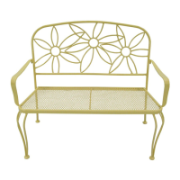 Preview: Garden Treasures DAISY BENCH