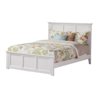 Preview: Madison Bed with Matching FootBoard