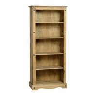 Preview: CORONA Tall Bookcase