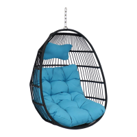 Preview: Sunnydaze Decor JULIA EGG CHAIR