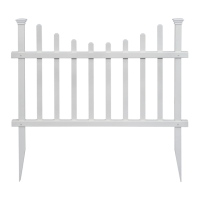 Preview: WASHINGTON VINYL PICKET FENCE