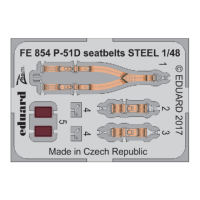 Preview: P-51D seatbelts STEEL 1/48
