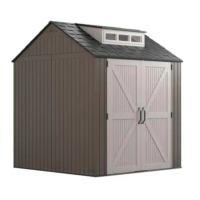 Preview: Rubbermaid 7 x 7 STORAGE SHED