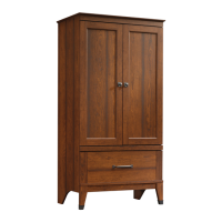 Preview: Sauder Carson Forge Armoire