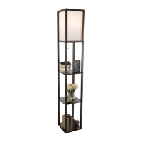 Preview: Easy@Home 3 SHELF FLOOR LAMP