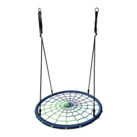 Preview: Costway Spider Web Tree Swing