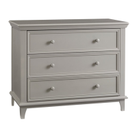 Preview: Transitional 3 Drawer Dresser