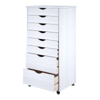 Preview: 6+2 Drawer Wide Roll Cart 76169