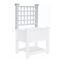 Preview: vita Raised Planter Trellis