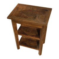 Preview: 2 Shelf End Table