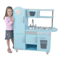 Preview: KidKraft Blue Retro Kitchen