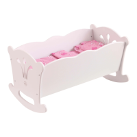 Preview: KidKraft Lil' Doll Cradle