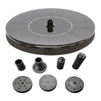Preview: DARTWOOD Solar Water Fountain/Bird Bath